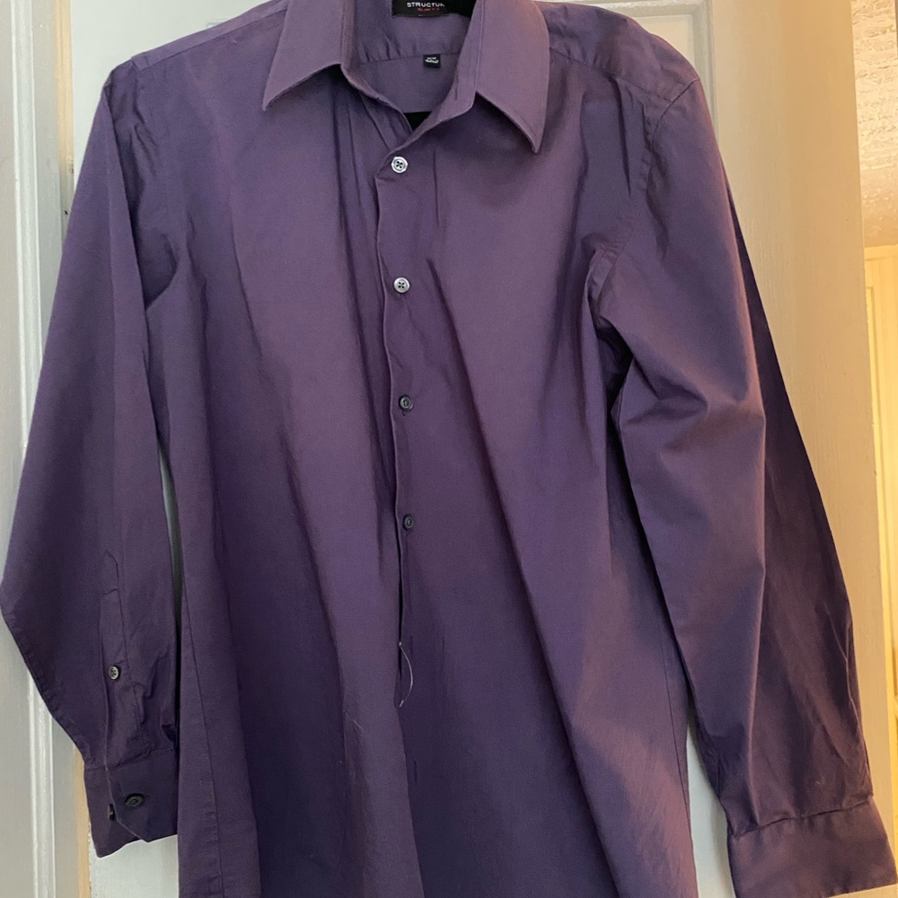 Croft & Barrow Classic Purple Dress Shirt